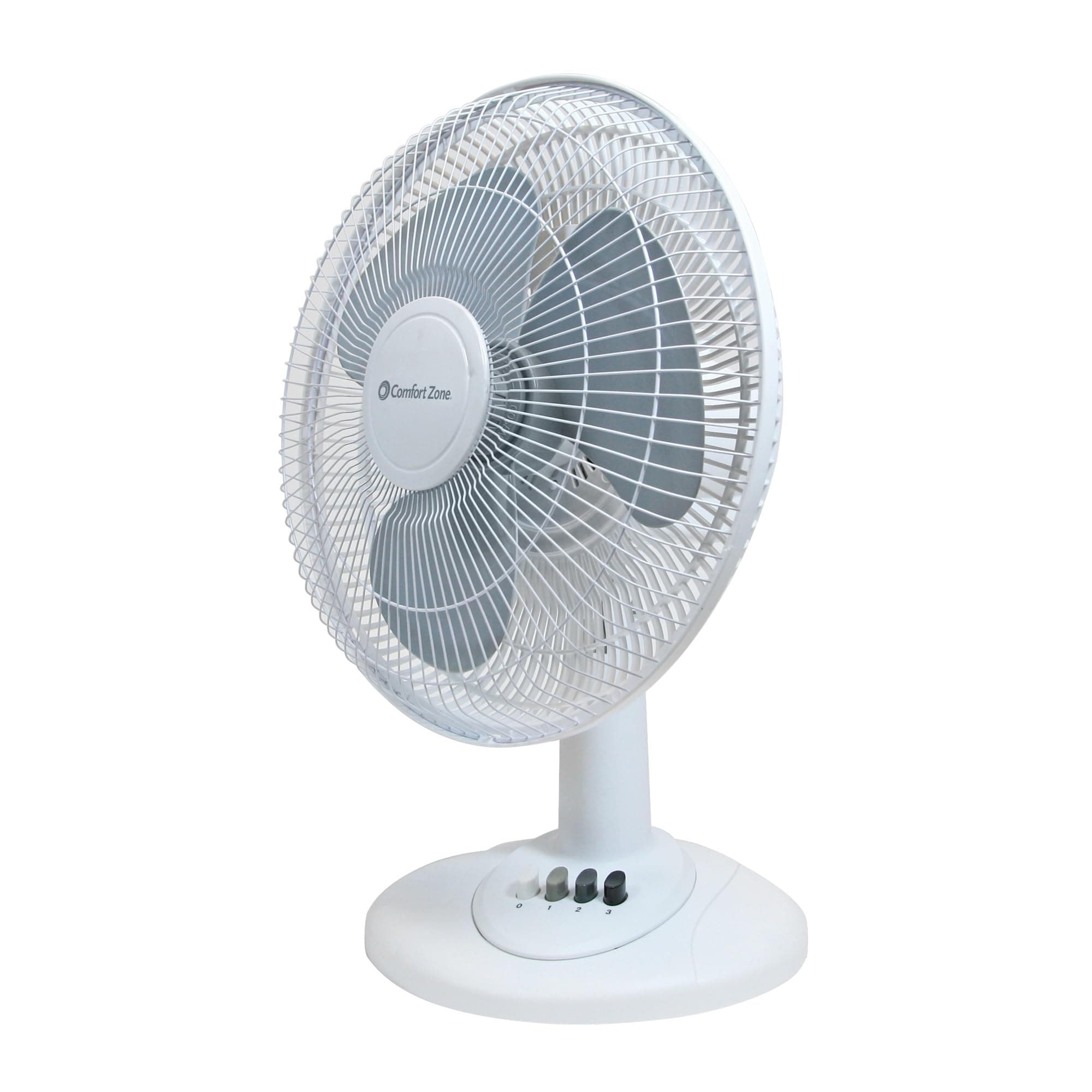Comfort Zone Portable 16" Table Fan