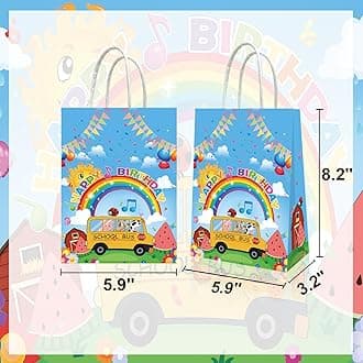 Kid Birthday Party Supplies,Boys and Girls Candy Bags for Birthday Party