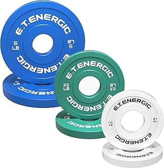 Fractional Weight Plates Set, Odorless Micro Weight Plates for Olympic Barbells for Change Plates Strength Training