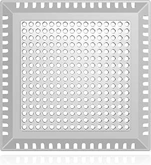 Aluvor Drain Hair Catcher,Shower Drain Cover Hair Catcher Shower Drain Strainer for Bathroom Floor,Square Shower Hair Drain Catcher to Keep Away from Clogged Drain-No Rust!