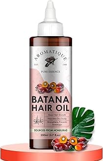 Batana Oil Enriched with Rosemary, Argan, Onion, Castor Oil & More - Batana Oil for Hair - Nourishes Hair & Adds Shine - Batana Oil (200 ml)