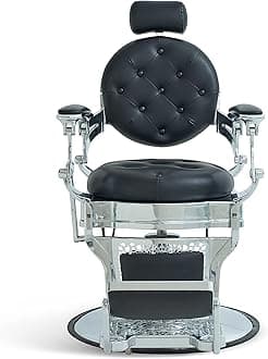 Vintage Barber Chair for Hairdressers Heavy Tattoo Shampoo Beauty Salon Equipment