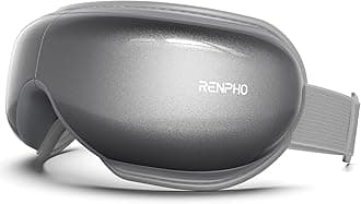 RENPHO Eye Massager with Heat, Mothers Day Birthday Gifts for Mom Women Men Her, FSA Eligible HSA Eye Mask for Migraine Relief,Sleep Mask for Dry Eyes Relax, Reduce Strain for Men Dad Eyeris 1