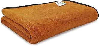 Microfiber Baby Face & Bath Towel Set of 1 Pieces 60x120 Cms 280 GSM Brown! Super Soft & Comfortable for Newborn Babies Quick Drying Ultra Absorbent in Large Size.