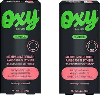 OXY Advanced Care Maximum Strength Rapid Spot Treatment with Prebiotics (Pack of 2)