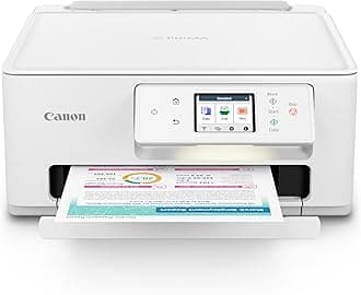 PIXMA TS7720 Wireless All-in-One Color Inkjet Printer – Print, Copy, Scan – Auto Duplex, 15/10 PPM, 2.7” Touchscreen, Compact Home Photo Printer with Easy Setup