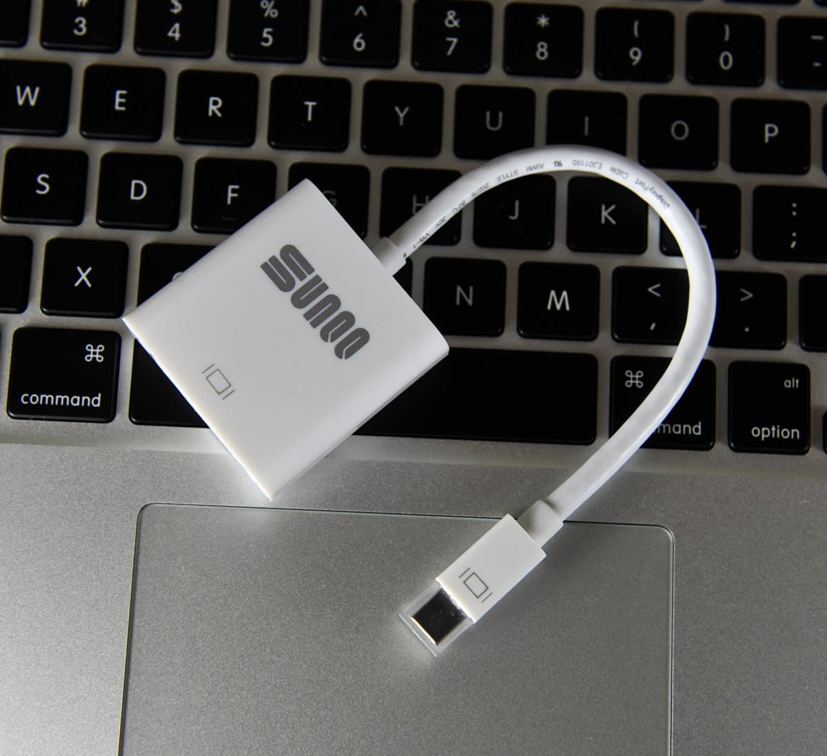 SUNQQ Mini DisplayPort (Thunderbolt) to DVI Adapter for Microsoft Surface Pro 2 3