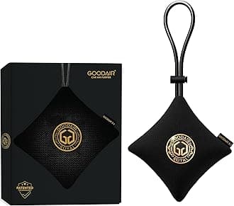 GOODAIR 2.0 Premium Non-electric Car Air Purifier | Super Black | Tested & Certified to Absorb Toxic Gases | Advanced Impregnated Activated Carbon | 24/7 Air Purification