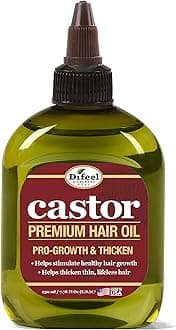 99% Natural Premium Hair Oil - Pro-Growth Castor Hair Oil 210ml - Natural Castor Oil for Hair Growth