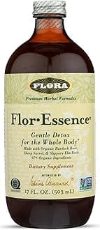 Health Flor-Essence Liquid Tea Blend - Ancient 8-Herb Formula - Natural Full Body Cleanse & Detox - Organic Ingredients - Pure Vegan Formula - Burdock Root, Sorrel, Slippery Elm, Kelp - 500mL