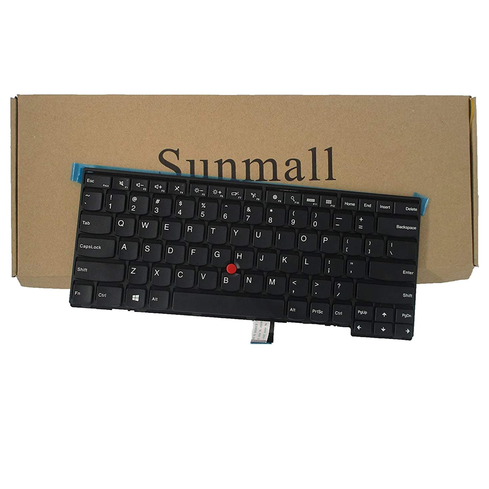 Keyboard Replacement with Frame for Lenovo ThinkPad T431 T431S E431 T440 T440P T440S E440 L440 T450 T450S T460 T460P L450 T440E Series Laptop US Black Layout(6 Months Warranty) ?