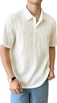 Leriya FashionMen's | Casual Polo Shirt Elegant T-Shirts | Half Sleeve T-Shirt