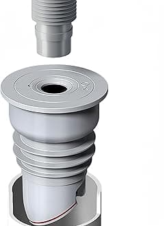 Washing Machine Drain Hose Seal, Anti-Odor Floor Drain Plug Sewer Pipe Seal Ring Sealing Cover, Washing Machine Sealing Plug (1, S(35-40mm))