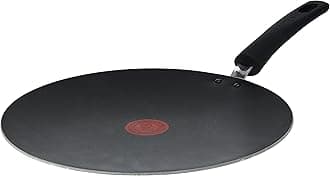 Tefal Frying Pan | G6 Tempo Flame 30cm Tawa Pan | Non-Stick with Thermo Spot | Red | Aluminium | 2 Year Warranty | C3041583