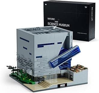 Museum of Nature and Science Building Set, Gift Idea for Lovers of Museums, Buildable Display Model, Addition to The Modular Buildings Collection (3373 PCS, NF10286)