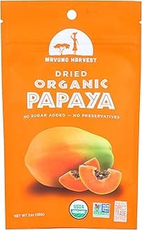 Mavuno Harvest Dried Papaya, Organic, 2 Oz