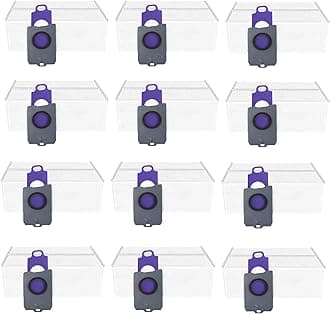 12 Pack Vacuum Bags Replacement Parts for Narwal Freo Z Ultra Super Vacuum Cleaner, Dust Bag Collecting Bags Accessory Set