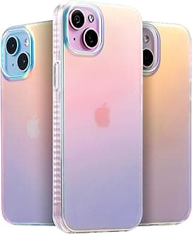 Hue - for iPhone 15 Case - Iridescent [10FT Drop Protection] - Shockproof Cover with Color Changing Effect | Cute and Unique for Women, Girls and Men (2023)