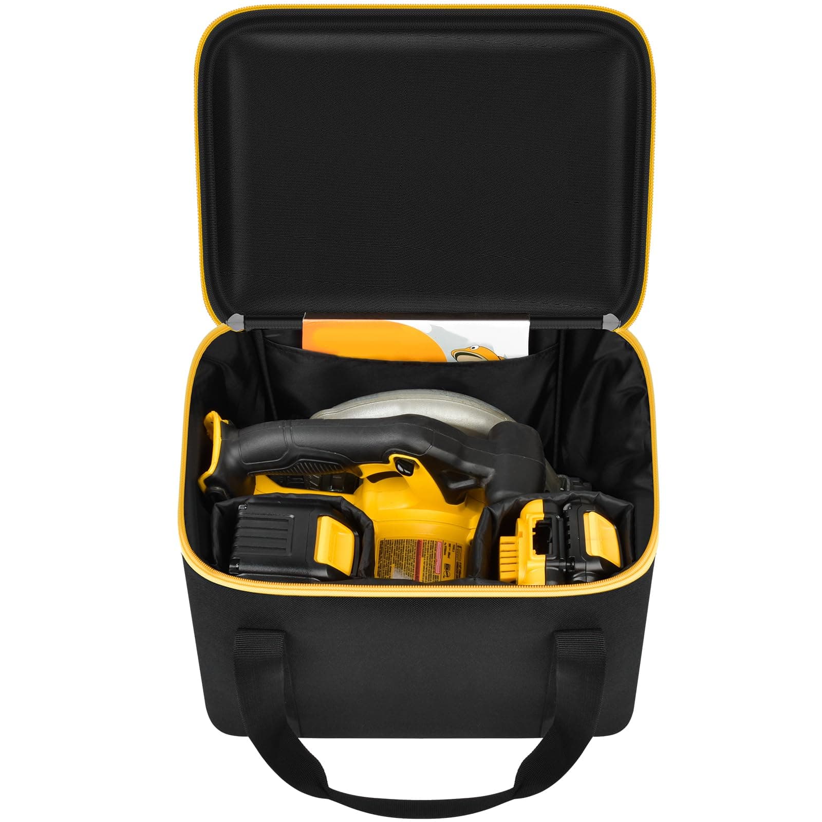- Universal Tool Bag for DEWALT 20V MAX Circular Saw DCS391B/DCS565B, for Makita XSS02Z 18V Sierra Circular - Case Only (Black)