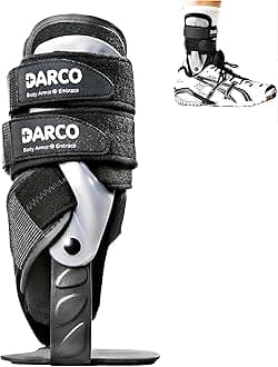 Active Sports Ankle Brace - Premium Ankle Support for ligament damage prevention and treatment - Universal (Left or Right Foot) Football, Rugby, Athletics, Boxing and more (Right - Large - 10-13)