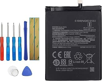 BM4J Replacement Battery Compatible with MI Redmi Note 8 Pro M1906G7I M1906G7G with Toolkit