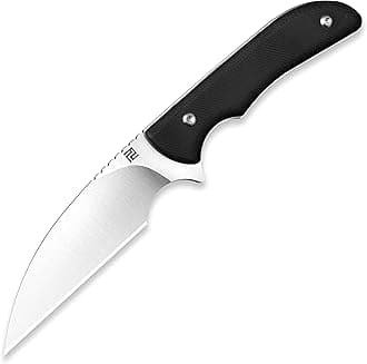 ARTISANCUTLERY Tactical Knife Sea Snake (ATZ-1842) AR-RPM9 Powder Steel Blade G10 Handle Fixed Blade Knife Black