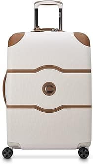 Chatelet Air 2.0 Hardside Luggage with Spinner Wheels, Angora, Checked-Medium 24 Inch