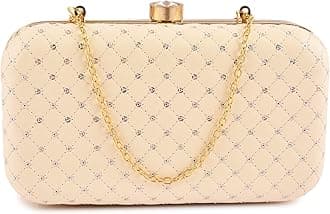 Women's Oval Frame Clutch | Detachable Sling Chain | Ladies Party Wedding Purse Bag