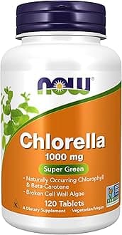 NOW Foods, Chlorella, 1000 mg, 120 Tablets