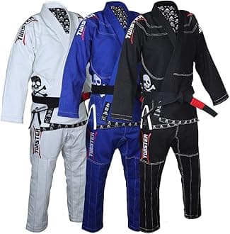 Progress BJJ Gi | Preshrunk Pearl Weave 475g | Brazilian Jiu Jitsu Uniform FREE White Belt