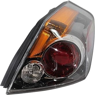 For Nissan Altima Tail Light 2007 2008 2009 Passenger Side Sedan Bulbs DOT Certified Included NI2801176 | 26550-ZN50A