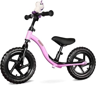 KRIDDO Toddler Balance Bike 2 Year Old, Age 18 Months to 4 Years Old, Early Learning Interactive Push Bicycle with Steady Balancing and Footrest, Gift Bike for 2-5 Boys Girls