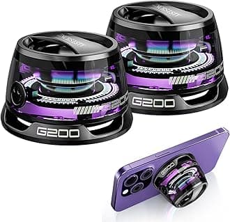 G200 Magnetic Bluetooth Speaker - Portable Mini Bluetooth Speaker with Phone Stand, Game Mode, 7H Playtime, RGB Light, Perfect Teen Gift for Camping & Home Decor