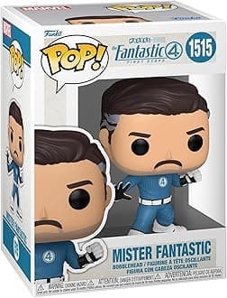 Funko POP! Marvel: Fantastic Four - Mr. Fantastic - Collectable Vinyl Figure - Gift Idea - Official Merchandise - Toys For Kids & Adults - Model Figure for Collectors and Display