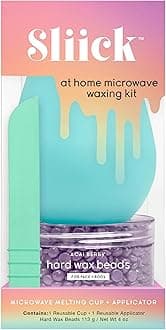 At Home Waxing Kit - Cup, Spatula & Wax 113g - Hair removal, home waxing, smooth skin, wax kit