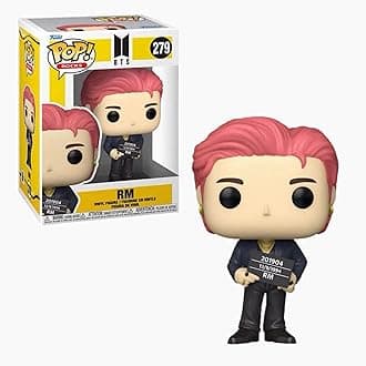 MONKEYTAIL Plastic BTS Army - RM K-Pop Collectible Figure | Toy Doll for Study Table, Office Desk, Car Dashboard, Room Decor | Ideal Gift for Kids & Teens, 6 cm , 6 cm