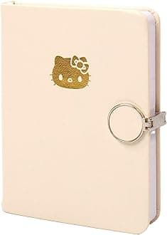 Hello Kitty Magnetic Journal, 100 Sheet Notebook with Magnetic Closure, School Supplies, Kawaii Stationary, Desk Accessories