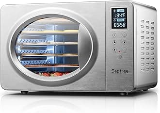 Septree 6 Stainless Steel Trays Food Dehydrator