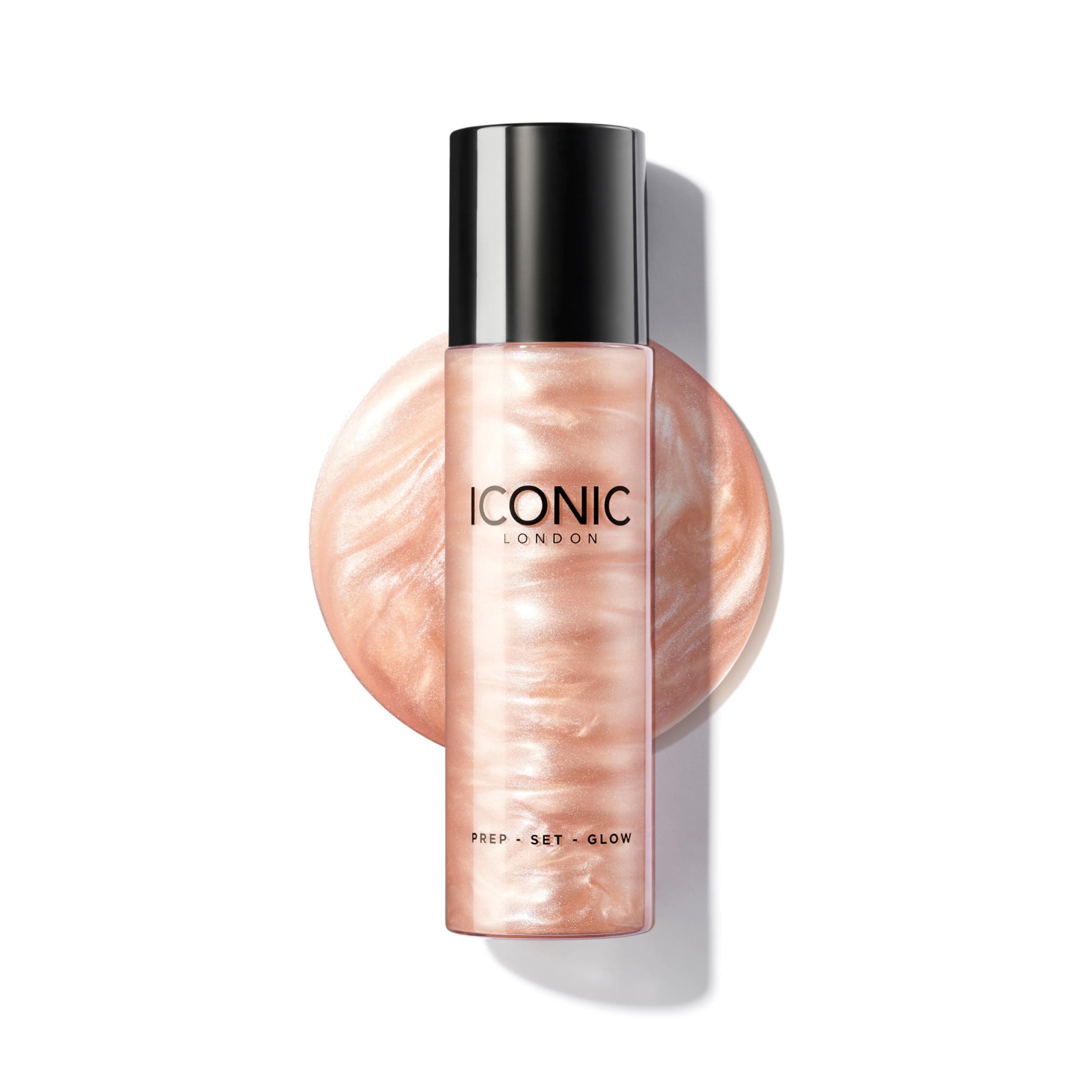 ICONIC LONDON Prep-Set-Glow | Hydrating + Setting + Glowing Spray, 3-in-1 Formula for a Dewy, Radiant Finish
