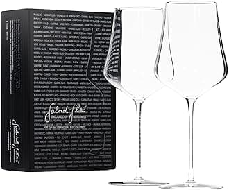 Gabriel-Glas - Austrian Crystal Wine Glass - "StandArt" Edition - Set of 2