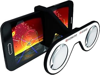 Homido Homido Mini Virtual Reality Glasses for Smartphone - Black - Android, iOS, Windows Phone - Smartphone (iOS, Android) - 100 Degrees FOV - Foldable - 30g