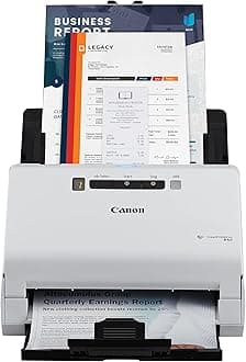 Canon imageFORMULA R40 Receipt Edition Office Document Scanner