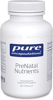 Pure EncapsulationsPreNatal Nutrients - Multivitamin and Mineral Complex for Pregnancy and Lactation - 120 Capsules