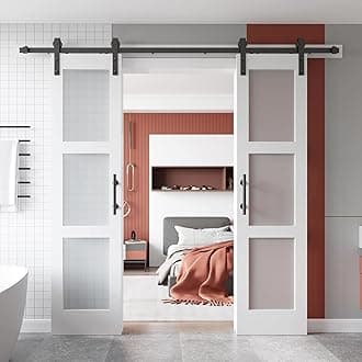 21" Double Barn door + 7FT Track kit