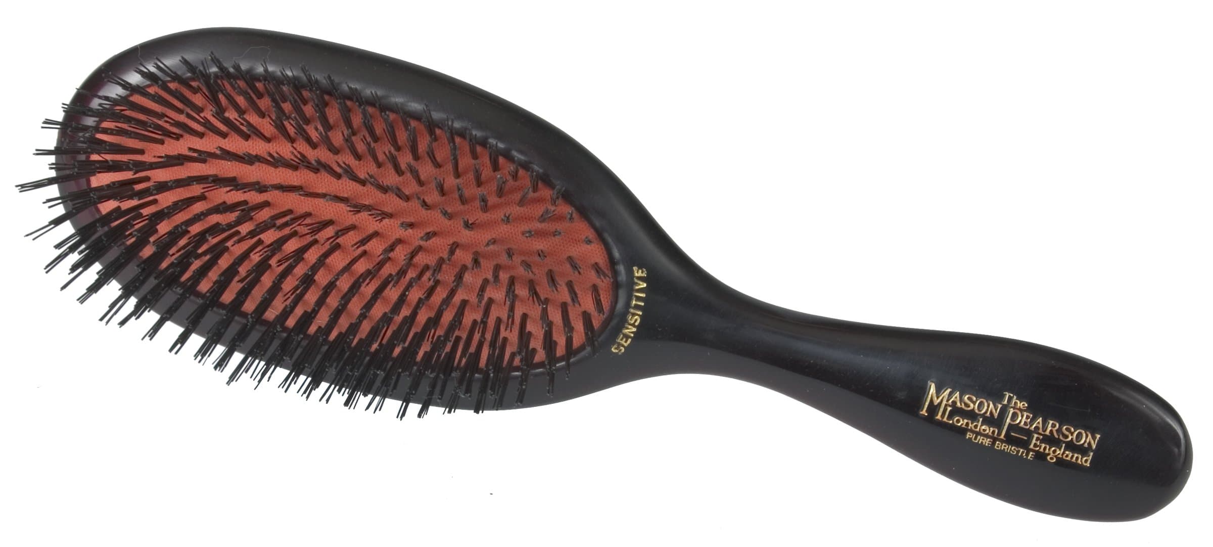 Mason Pearson Sensitive All Boar Bristle Hair Brush-ruby Handle