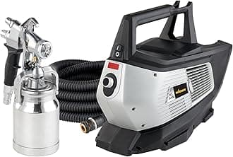 Spraytech 2433989 Earlex 6700 Stationary HVLP Paint Sprayer for Professional Woodworking and Furniture Refinishing, Fine Finishing with Oil & Water Based Materials, Pro 9 Adjustable Spray Gun