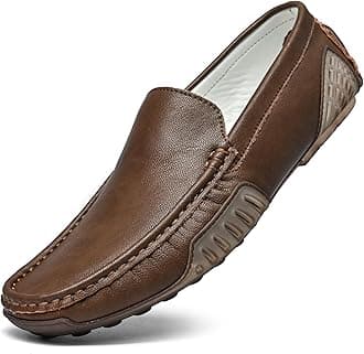 Men's Loafers Casual Shoes Slip On Driving Loafers Penny Loafers with Rubber Sole Soft Light-Weight Flats Boat Free Shoes…