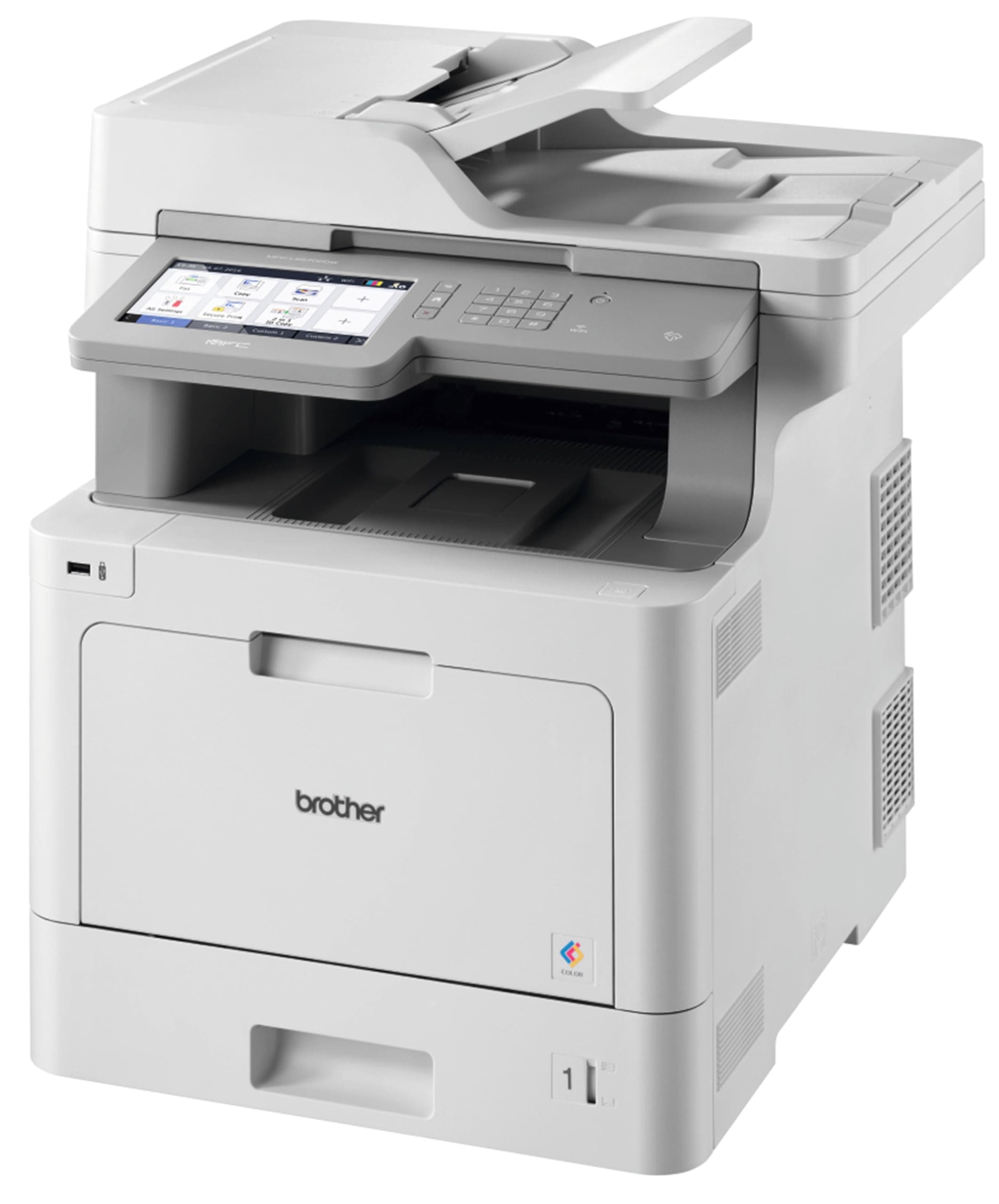 Brother MFC-L9570CDW Colour Laser Printer | Wireless, PC Connected, Network & NFC | Print, Copy, Scan, Fax & 2 Sided Printing | A4