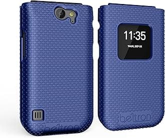 BELTRON Case for Nokia 2720 V Flip Phone, Protective Snap On Cover (Verizon 2720V) - Blue
