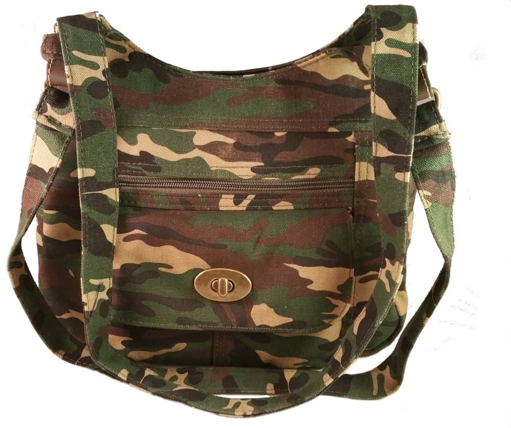 Camouflage Hobo Shoulder Handbag